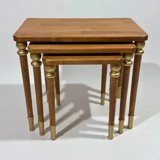 تصویر 3 از میز عسلی چوبی با طراحی ظریف و تمیز